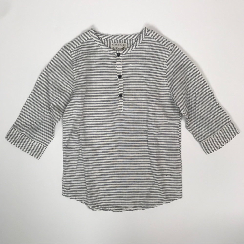 Zara striped shirt, size 5-6